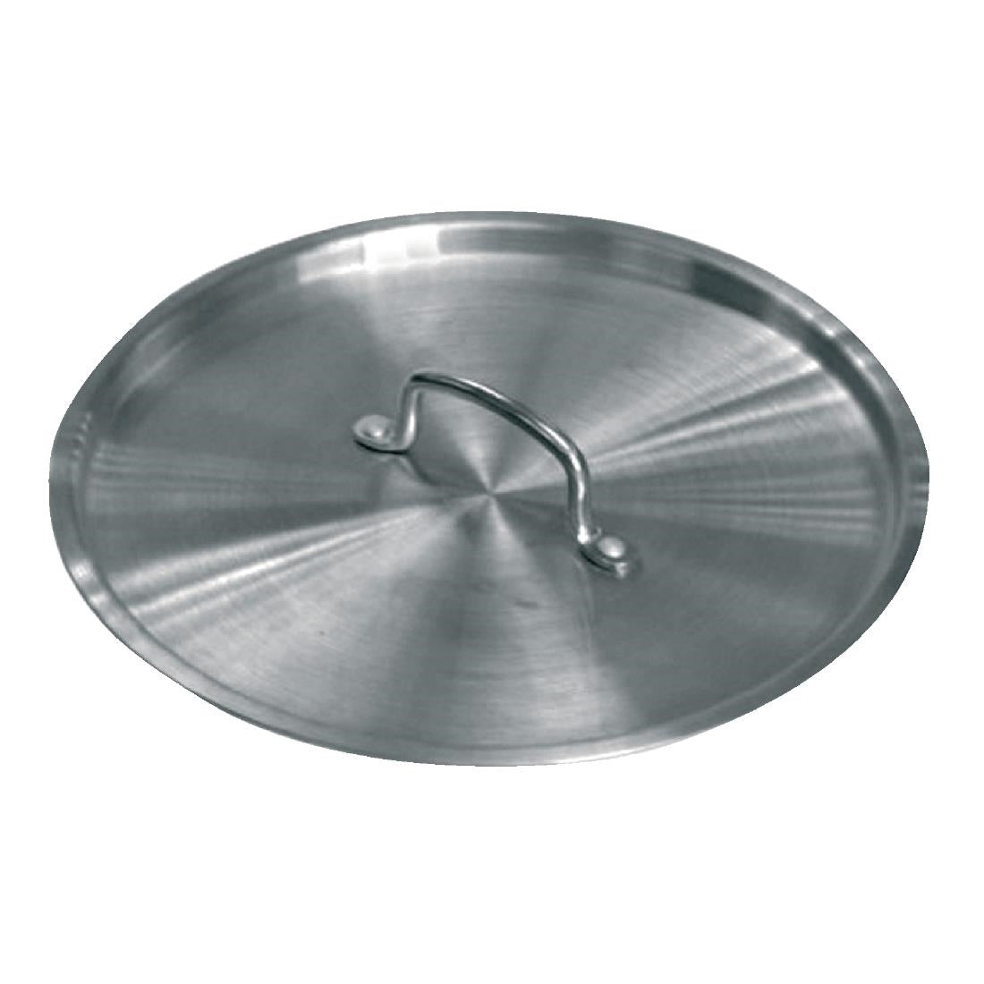 Vogue Aluminium Saucepan Lid 24cm - K252  Vogue   