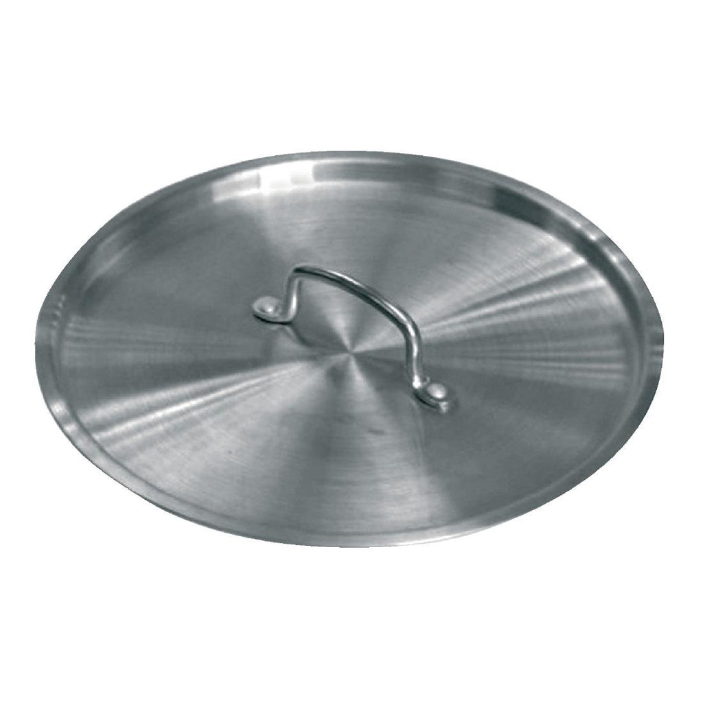 Vogue Aluminium Saucepan Lid 14cm - K470  Vogue   