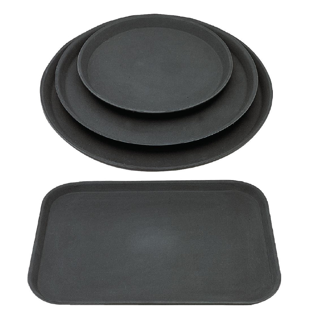 Special Offer Olympia Kristallon Polypropylene Non-Slip Trays Combo (Pack of 12) - S440  Olympia   