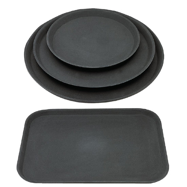 Special Offer Olympia Kristallon Polypropylene Non-Slip Trays Combo (Pack of 12) - S440  Olympia   