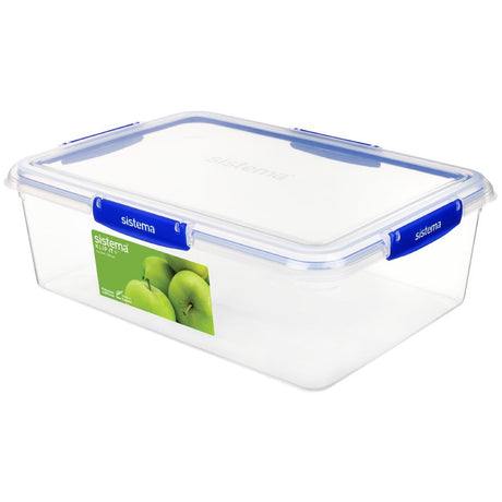 Sistema Rectangle Klip It Plus Food Storage Container 7.5Ltr - CH247  Sistema   