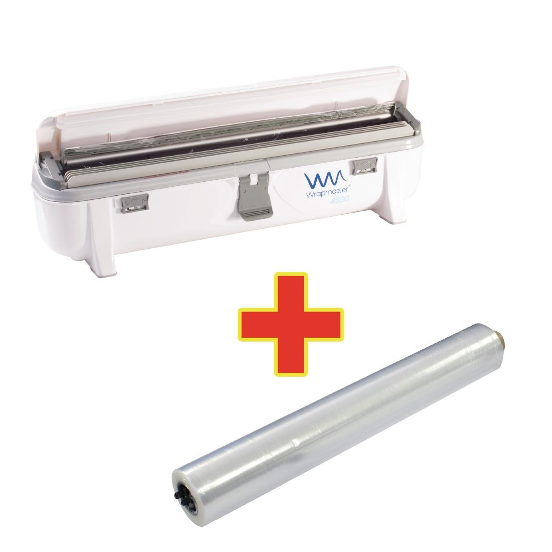 Special Offer Wrapmaster 4500 Dispenser and 3 x 300m Cling Film - S569  Wrapmaster   