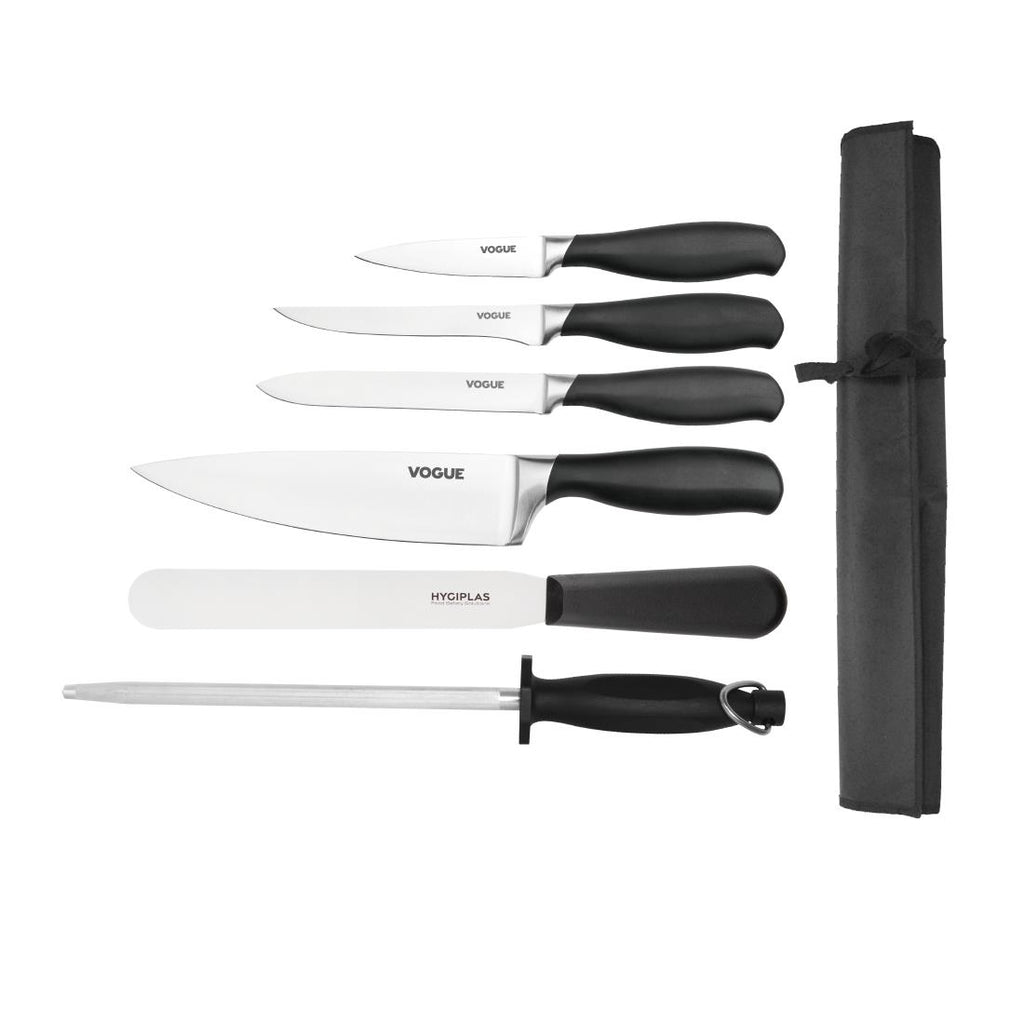 Vogue 6 Piece Soft Grip Knife Set - S725  Vogue   
