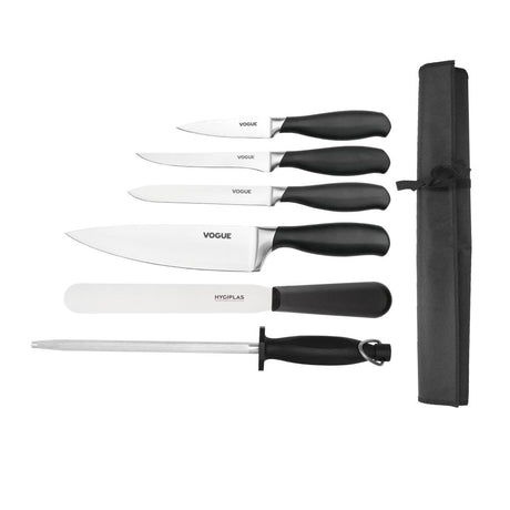 Vogue 6 Piece Soft Grip Knife Set - S725  Vogue   