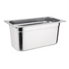Vogue Stainless Steel Gastronorm Tray Set 3 x 1/3 with Lids - SA242  Vogue   