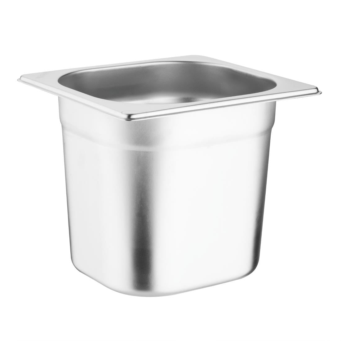 Vogue Stainless Steel Gastronorm Tray Set with Lids 1/6 (Pack of 6) - SA243  Vogue   