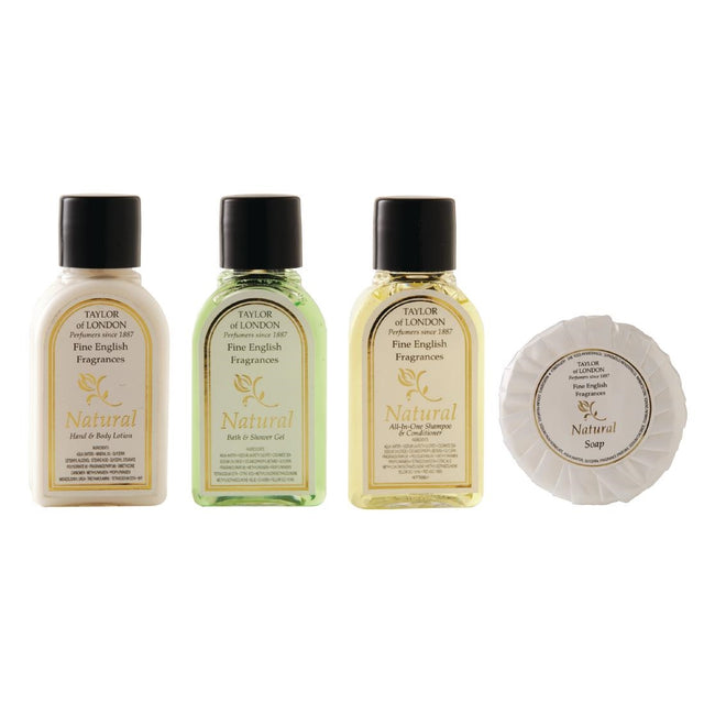 Hotel Complimentary Taylor of London Natural Range Toiletries Welcome Pack - SA346  Hotel Complimentary   