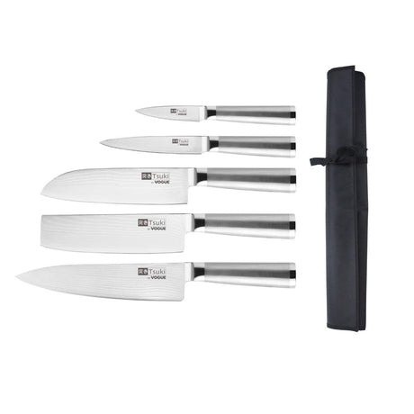 Vogue Tsuki 5 Piece Series 8 Knife Set and Wallet - SA459  Vogue   