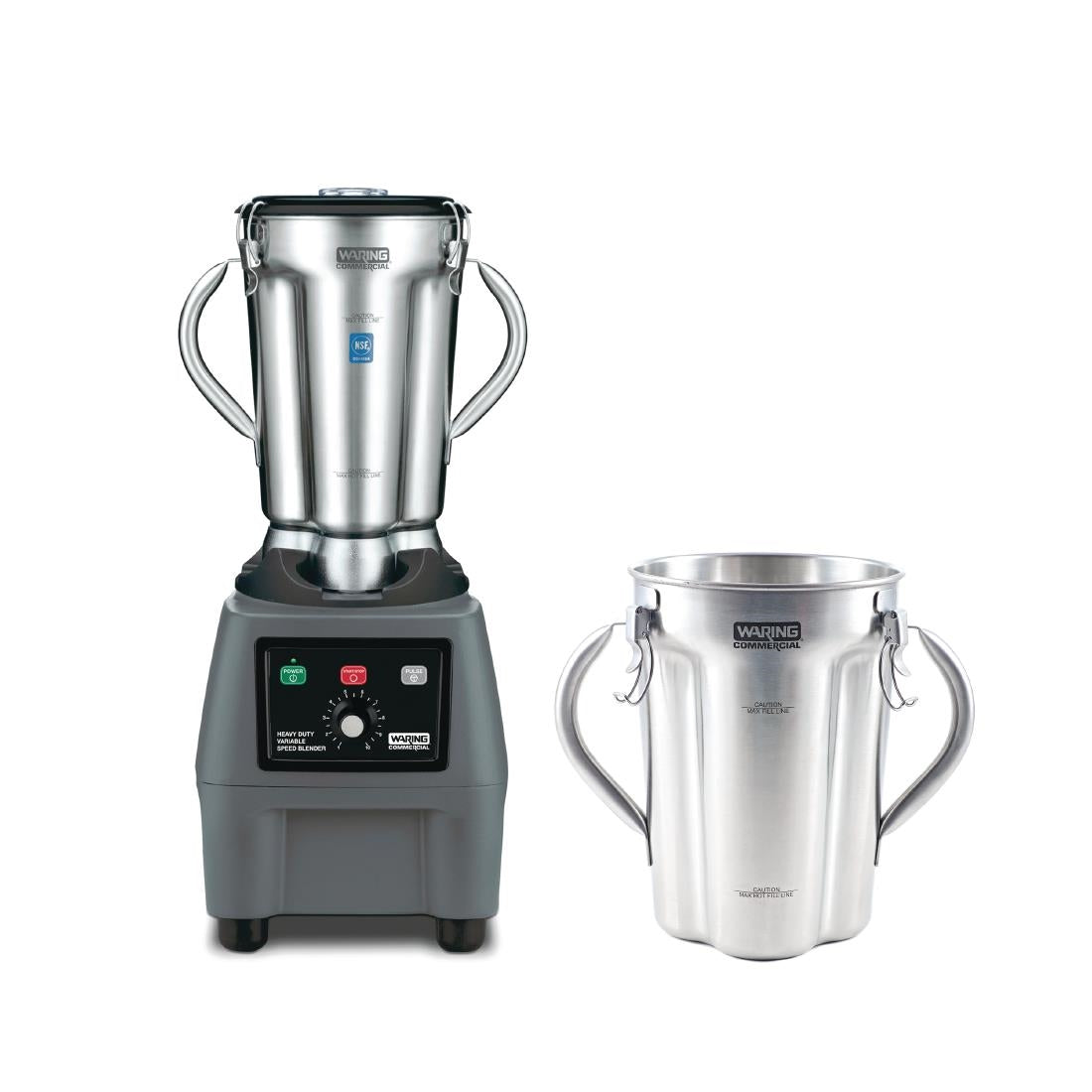 Waring 4Ltr Blender CB15V with Extra Jug - SA504  Waring   