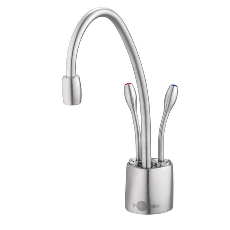 Insinkerator Steaming Hot and Cold Water Tap HC1100 Brushed Steel with Installation Kit - SA531  Insinkerator   