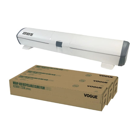 Vogue Wrap 450 Dispenser and Eco Cling Film Refill Bundle - SA785  Vogue   