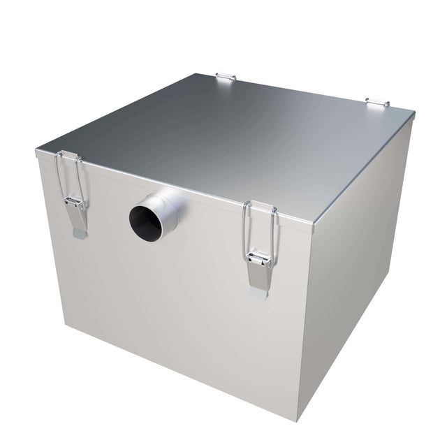 Stainless Steel Grease Trap 31 Litre Capacity - 9KGB-SS Grease Traps / Interceptors - Stainless Steel Empire   