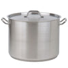 Empire Stainless Steel Stock Pot with Lid 50 Litre - B05637 - Graded Item Stock Pots Empire