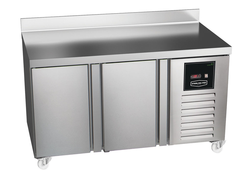 Sterling Pro Green GS 2 Door Freezer Counter 290 Litres - SNI-7-135-20-SB Refrigerated Counters - Double Door Sterling Pro   