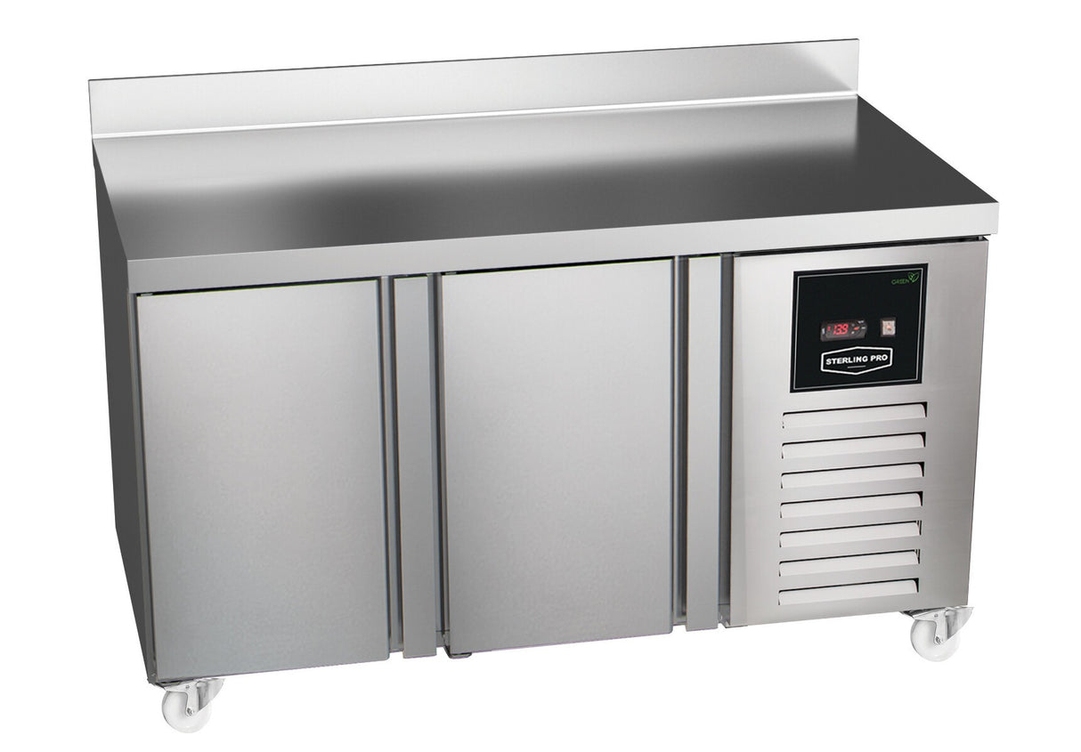 Sterling Pro Green GS 2 Door Freezer Counter 290 Litres - SNI-7-135-20-SB Refrigerated Counters - Double Door Sterling Pro   