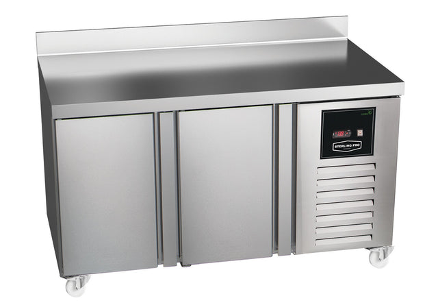 Sterling Pro Green GS 2 Door Freezer Counter 290 Litres - SNI-7-135-20-SB Refrigerated Counters - Double Door Sterling Pro   