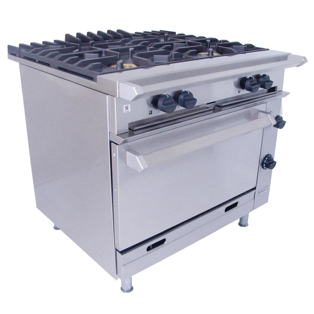 Falcon Chieftain 4 Burner Natural Gas Oven Range G1006X-NG - T516-N  Falcon   