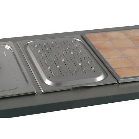 Victor Caribbean Heated Bain Marie Topper - Carvery Insert - T772  Victor   