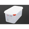 Araven Polypropylene 1/3 Gastronorm Food Container 6Ltr (Pack of 4) - T987  Araven   