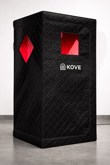 Kove 1 Person Infrared Sauna Tent – Portable Sauna | KOVE-INFT Indoor Infrared Saunas Kove Designs