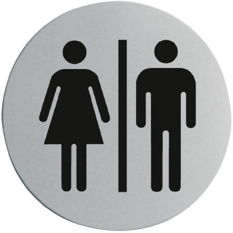 Stainless Steel Door Sign - Ladies & Gentlemen - U058  Vogue   