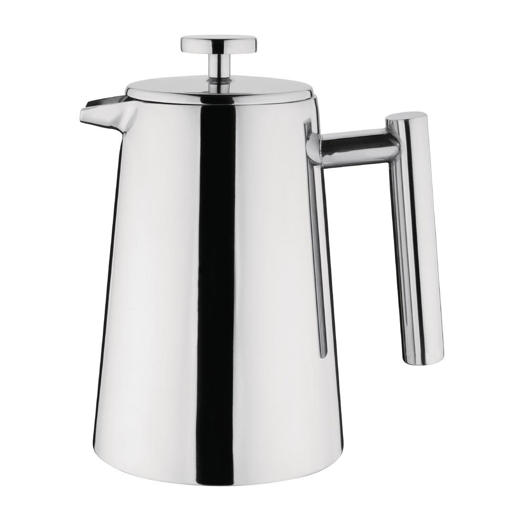 Olympia Insulated Art Deco Stainless Steel Cafetiere 6 Cup - U073  Olympia   