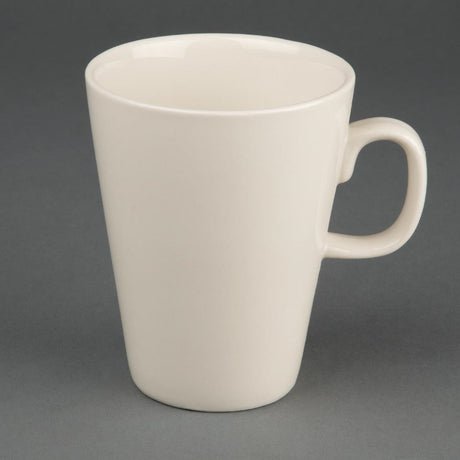 Olympia Ivory Latte Mugs 284ml 10oz (Pack of 12) - U115 Olympia Crockery Olympia   