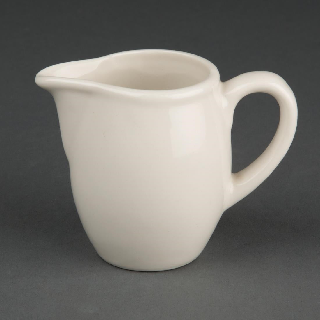 Olympia Ivory Milk Jugs 82ml (Pack of 6) - U143 Olympia Crockery Olympia   