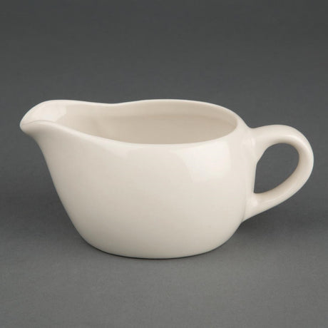 Olympia Ivory Sauce Boats 160ml 5.5oz (Pack of 6) - U146 Olympia Crockery Olympia   