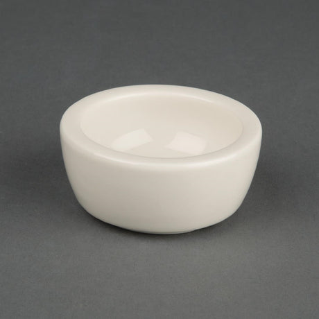 Olympia Ivory Butter Dish 56mm (Pack of 12) - U151 Olympia Crockery Olympia   
