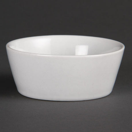 Olympia Whiteware Sloping Edge Bowls 90mm (Pack of 12) - U162 Bowls Olympia