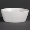 Olympia Whiteware Sloping Edge Bowls 120mm (Pack of 12) - U163 Bowls Olympia