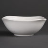 Olympia Whiteware Rounded Square Bowls 180mm (Pack of 12) - U174 Bowls Olympia