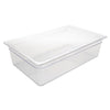 Vogue Polycarbonate 1/1 Gastronorm Container 150mm Clear - U226  Vogue   