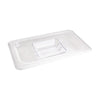 Vogue Polycarbonate 1/4 Gastronorm Lid Clear - U247  Vogue   