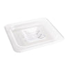 Vogue Polycarbonate 1/6 Gastronorm Lid Clear - U248  Vogue   