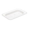 Vogue Polycarbonate 1/9 Gastronorm Lid Clear - U249  Vogue   