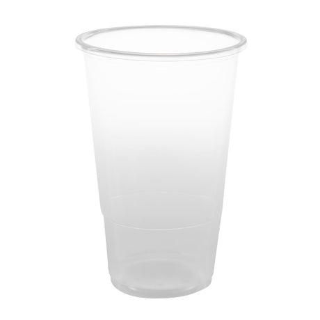 eGreen Flexy-Glass Recyclable Half Pint To Line UKCA CE Marked 284ml (Pack of 1000) - U364 Plastic Drinkware eGreen   