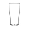 BBP Polycarbonate Nucleated Half Pint Glasses  CE Marked (Pack of 48) - U402 Plastic Drinkware BBP   