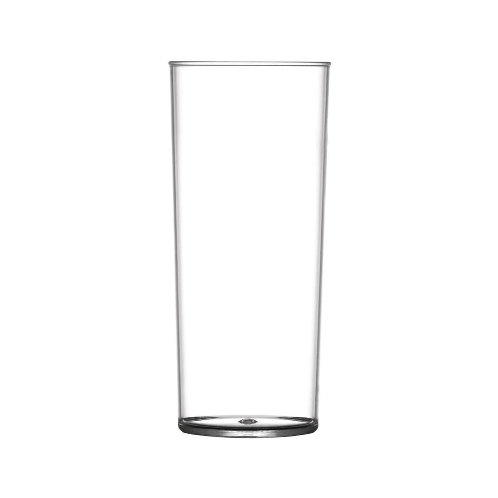 BBP Polycarbonate Hi Ball Glasses 340ml CE Marked (Pack of 48) - U405 Plastic Drinkware BBP   