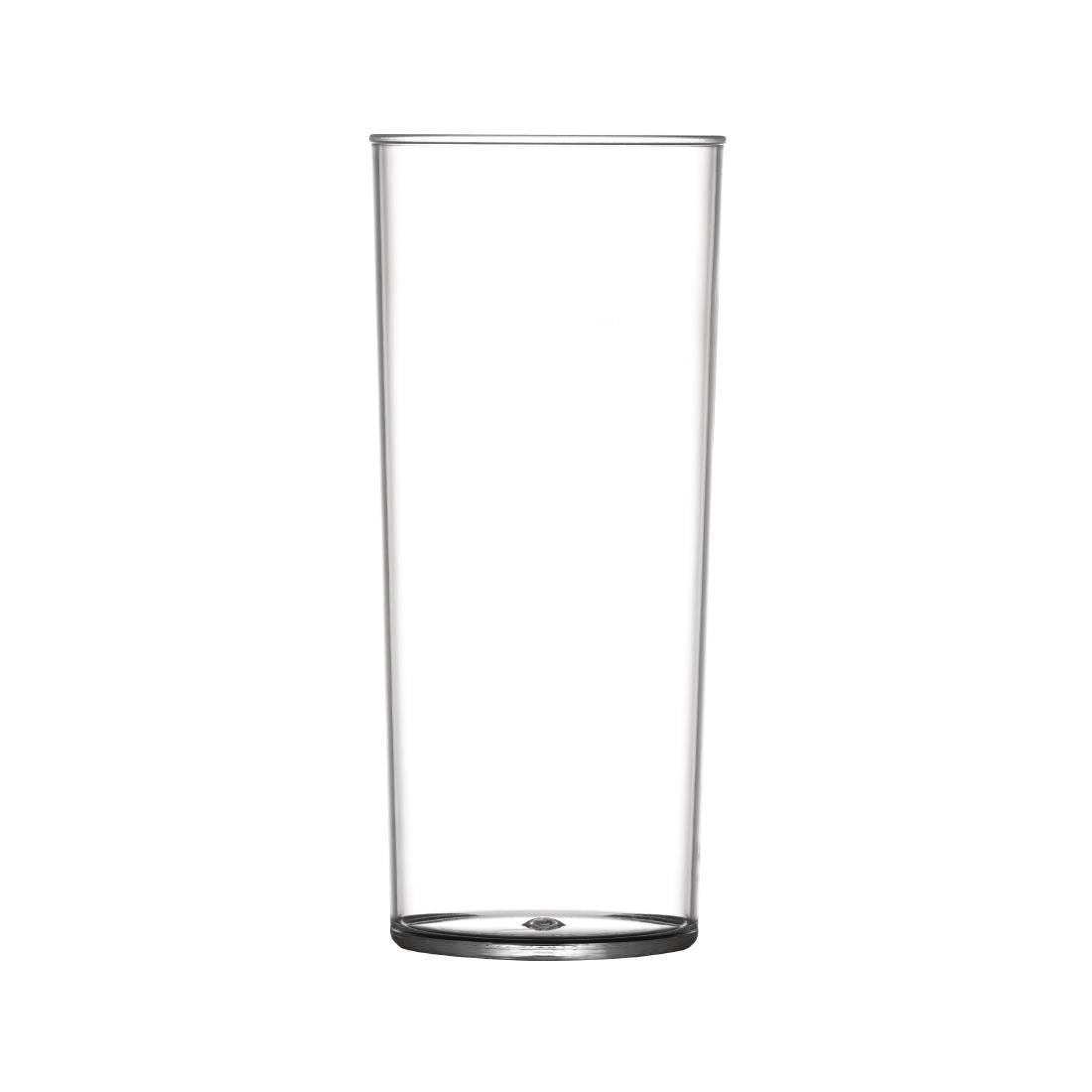 BBP Polycarbonate Hi Ball Glasses 340ml CE Marked (Pack of 48) - U405 Plastic Drinkware BBP   