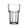 BBP Polycarbonate Nucleated American Hi Ball Glasses Half Pint CE Marked (Pack of 36) - U407 Plastic Drinkware BBP   