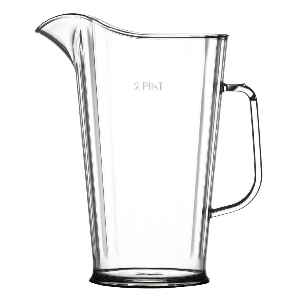 BBP Polycarbonate Jugs 1.1Ltr CE Marked (Pack of 4) - U410 Jugs, Pitchers, Decanters & Carafes BBP   