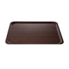 Cambro Capri Laminate Canteen Tray Mahogany 460mm - U417  Cambro   