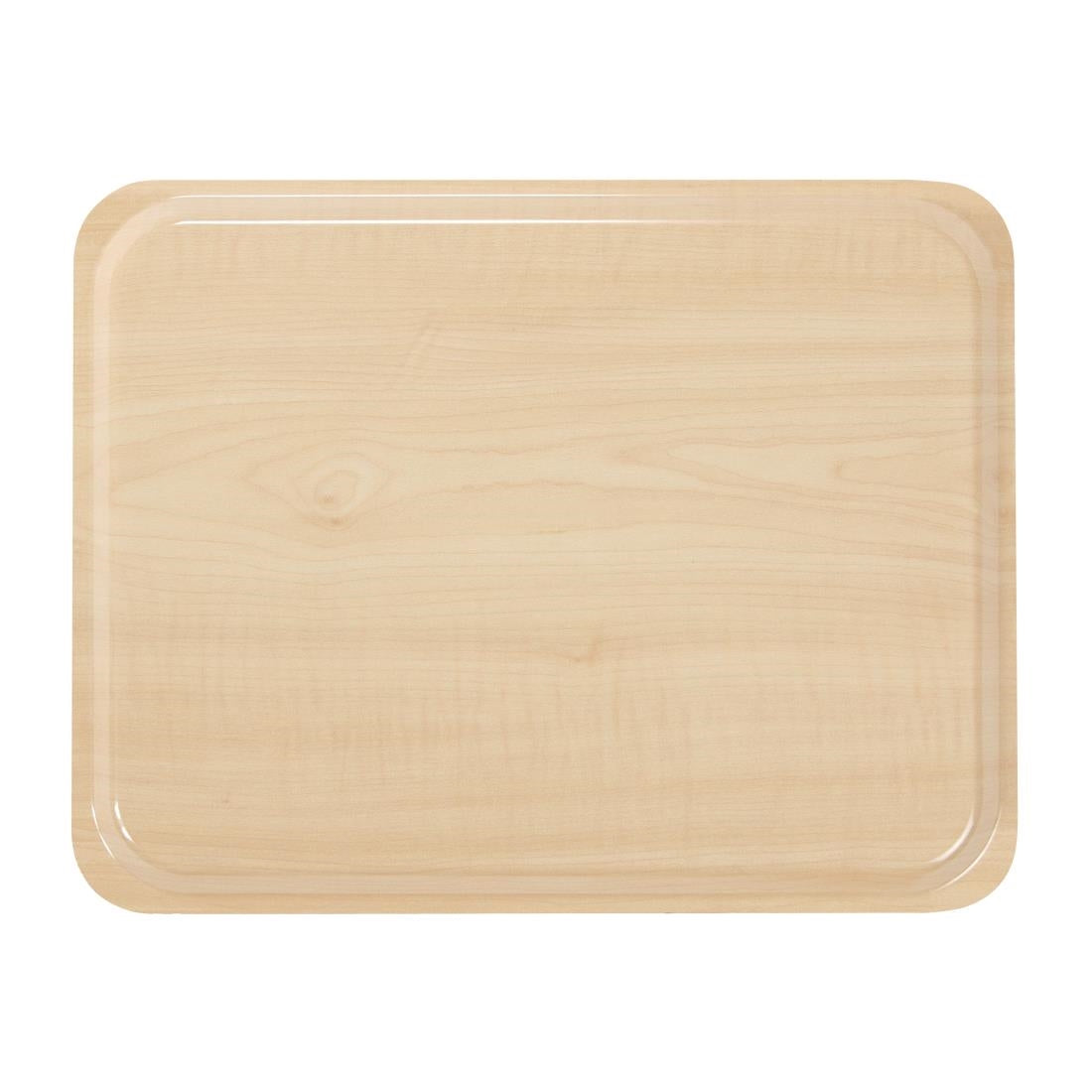 Cambro Capri Laminate Canteen Tray Birch 460mm - U418  Cambro   