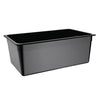 Vogue Polycarbonate 1/1 Gastronorm Container 200mm Black - U457  Vogue   