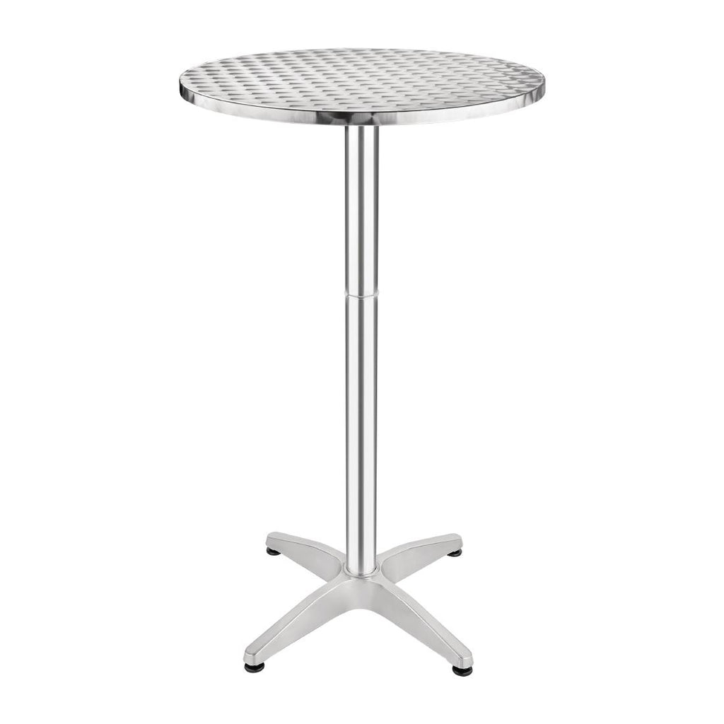 Bolero Poseur Table 600mm - U502 Steel Tables Bolero   