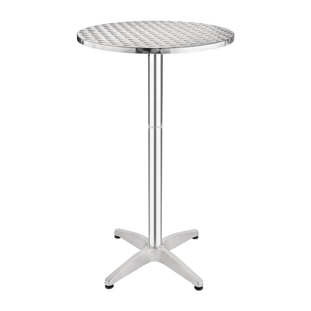 Bolero Poseur Table 600mm - U502 Steel Tables Bolero   