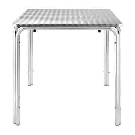 Bolero Square Stacking Table Stainless Steel 700mm - U505 Steel Tables Bolero   