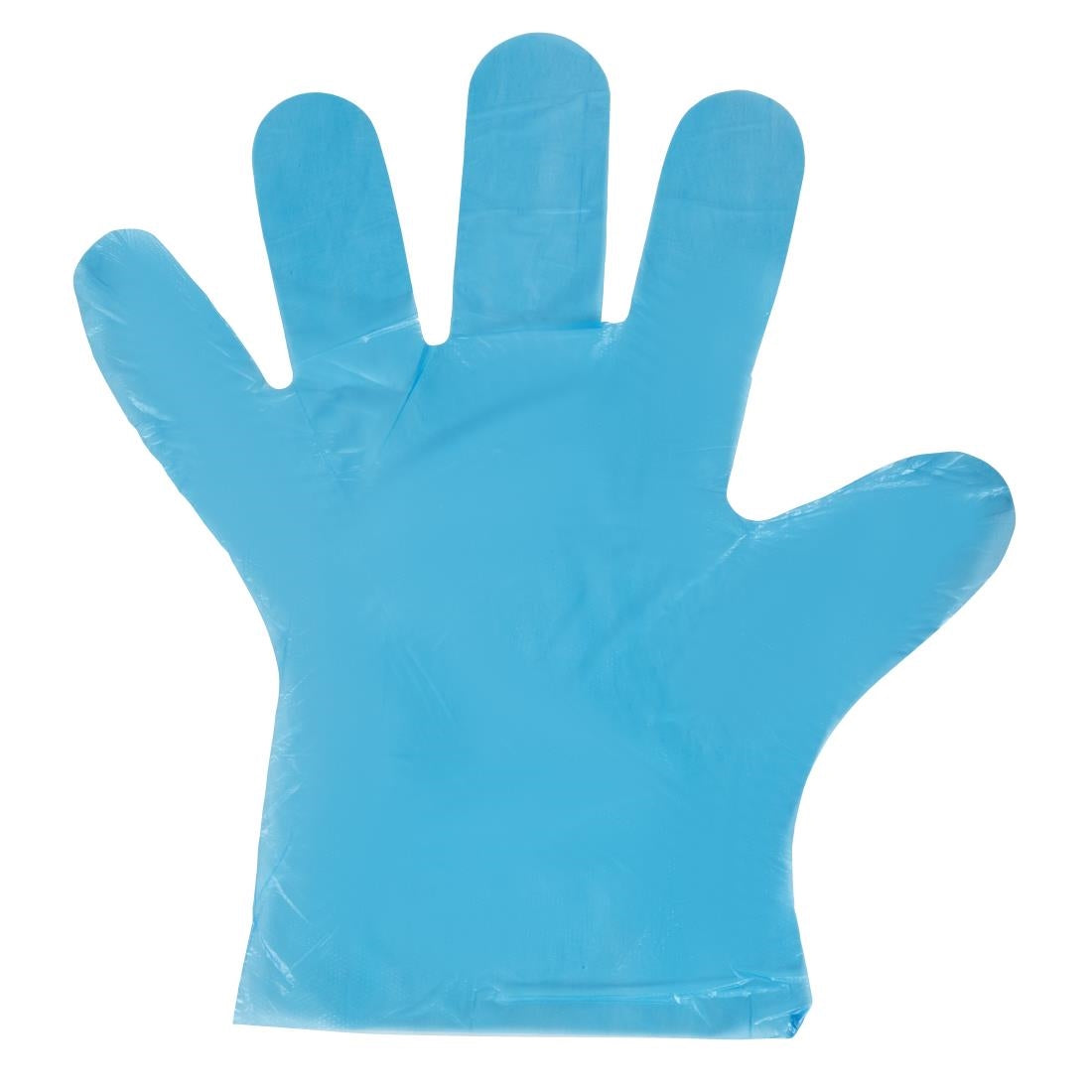 Disposable Powder-Free Polyethylene Gloves Blue (Pack of 100) - U602  Supertouch   